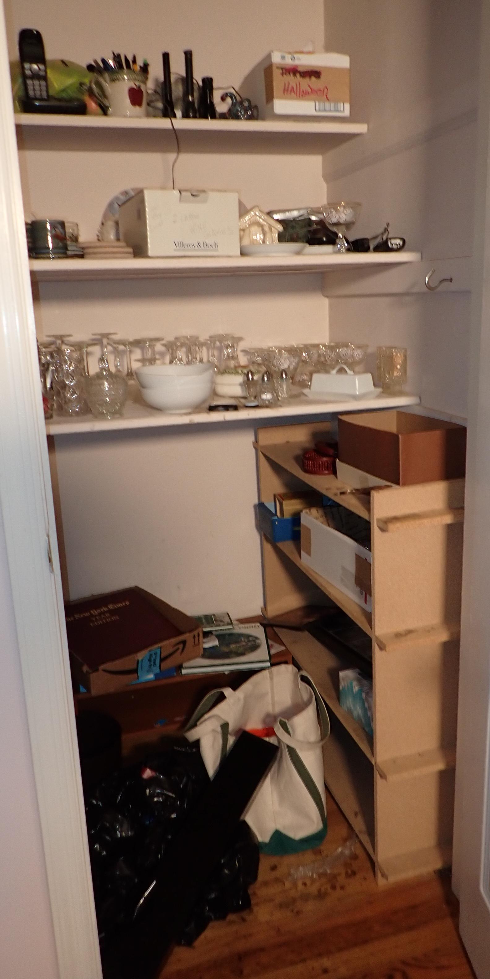 Stemware Misc Closet Contents (1 of 15)