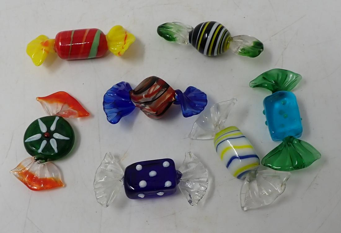 7 Pcs of Art Glass Candy (1 of 1)