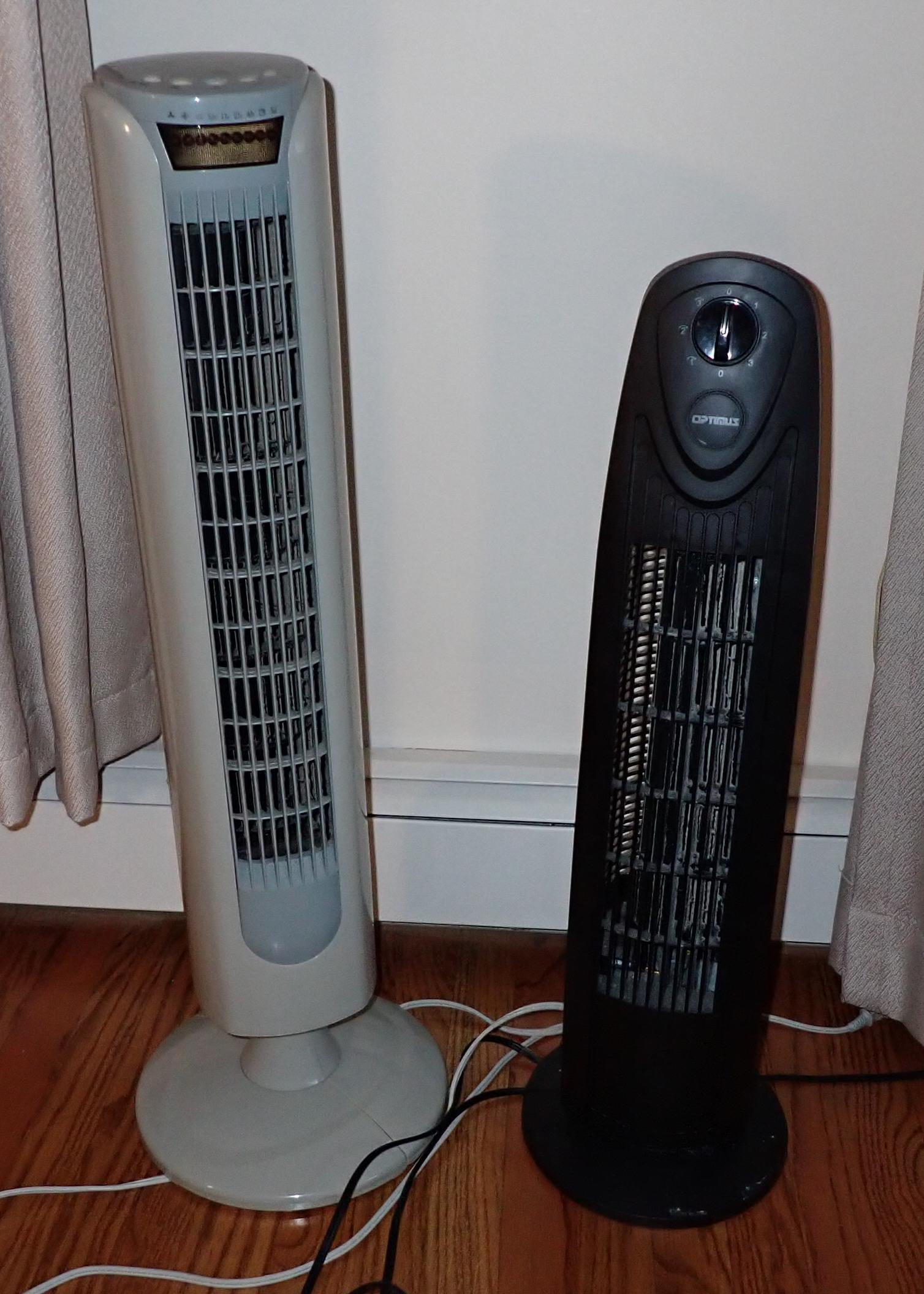2 Tower Fans (1 of 2)