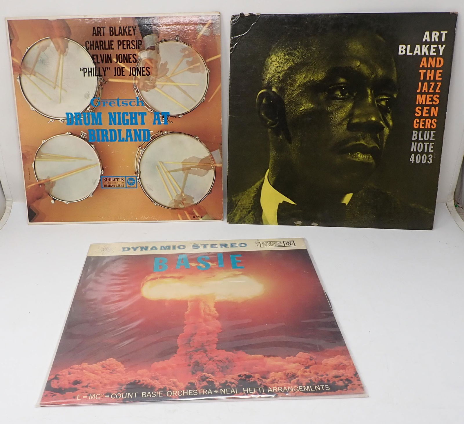 Art Blakey Blue Note 4003 & Basie Records LP's (1 of 5)