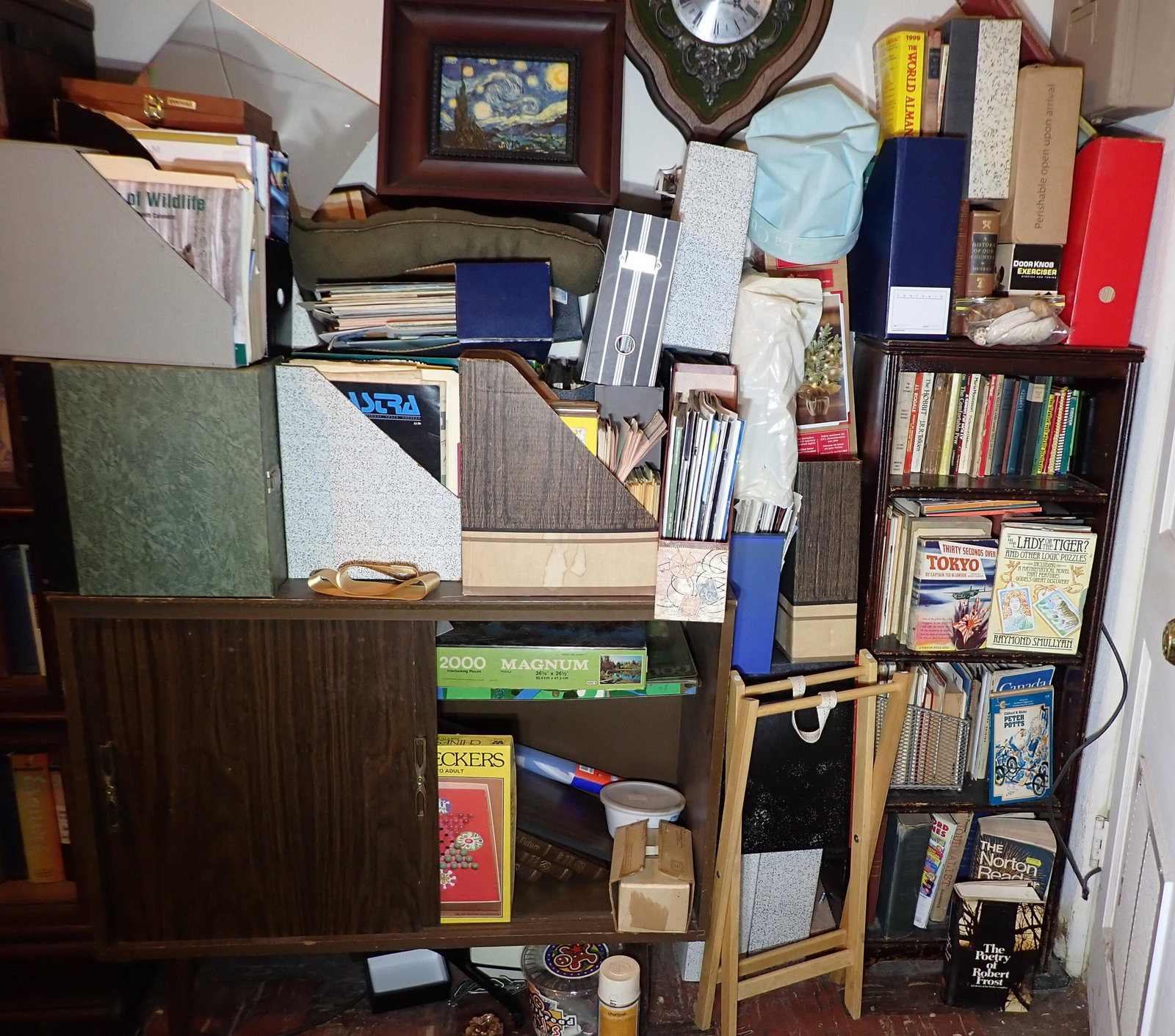 Book Shelf Record Cabinet & Contents (1 of 6)
