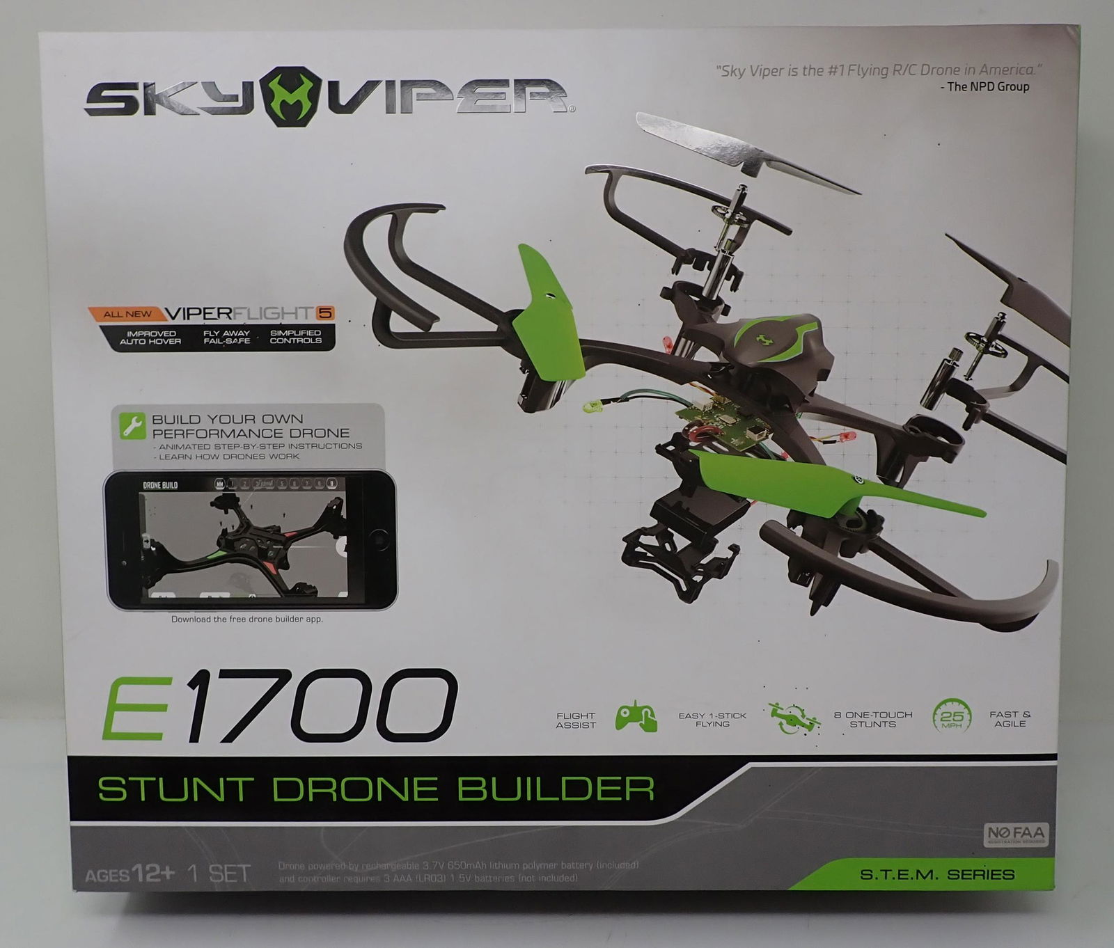 Sky viper e1700 stunt drone builder outlet