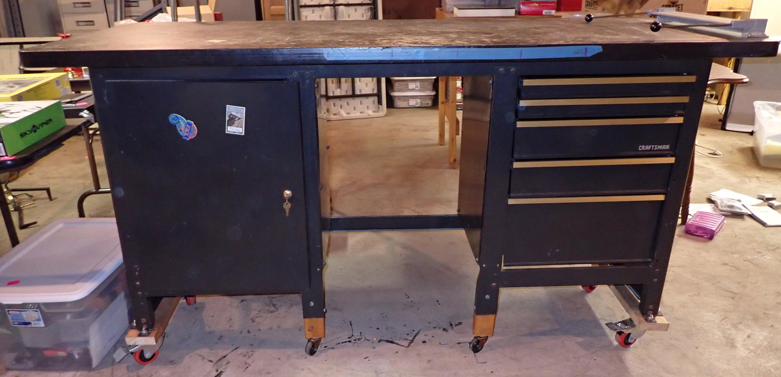 Craftsman Workbench on Casters (1 of 6)