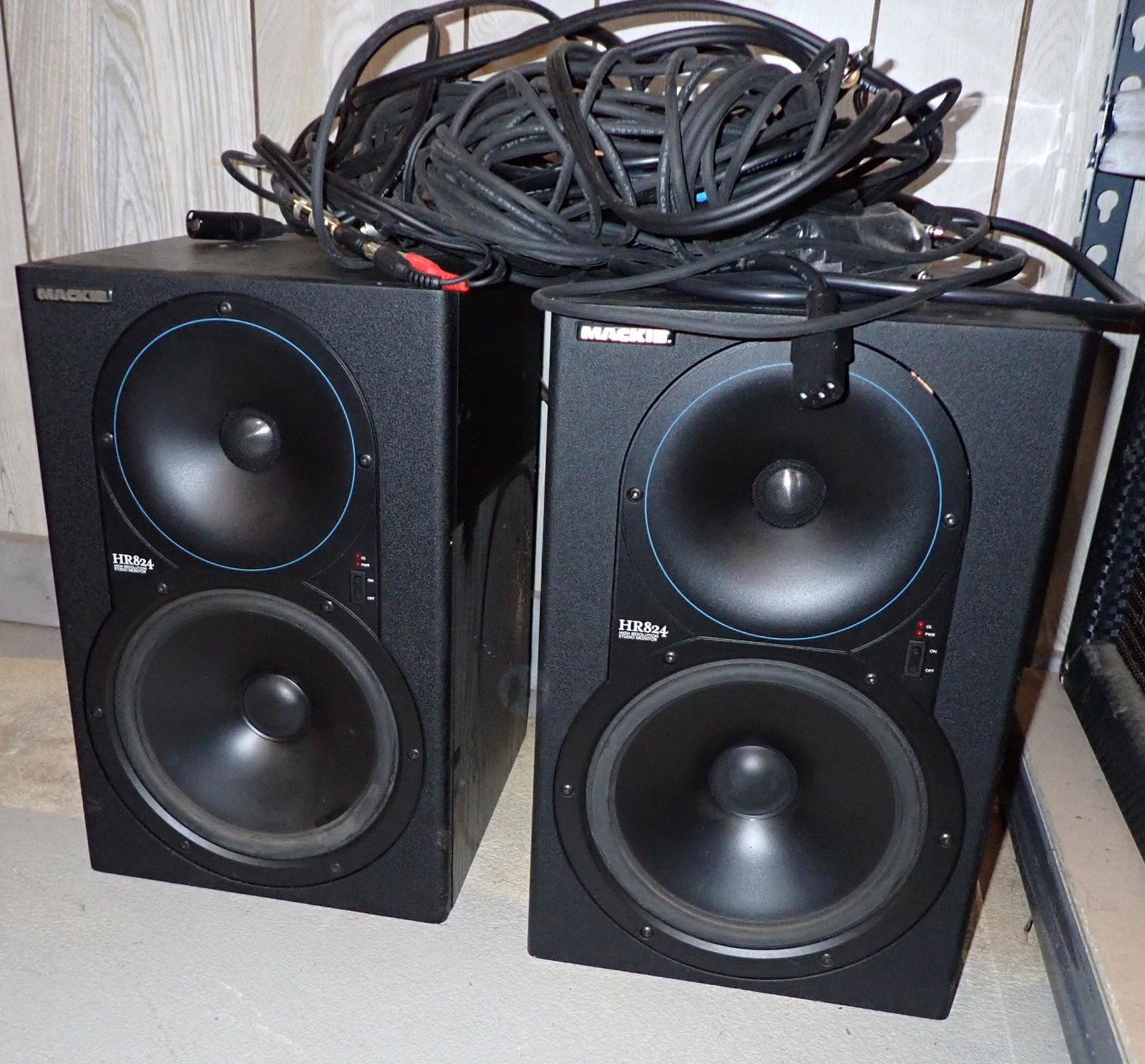 Pair of Mackie HR824 Speakers (1 of 6)