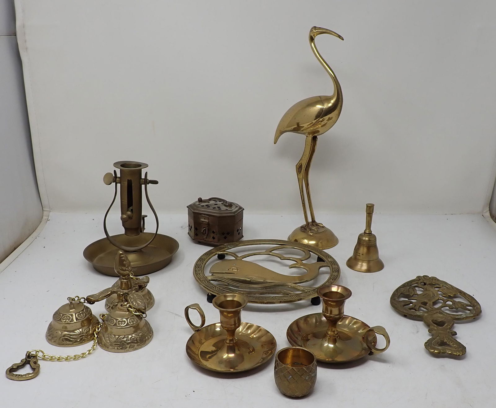Brass Trivets Candleholders & Misc (1 of 3)