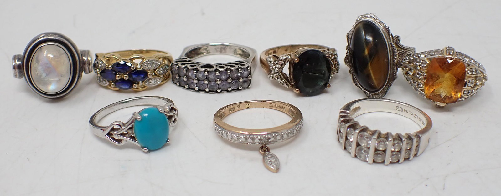 Sterling Silver Rings Size 7 (1 of 2)
