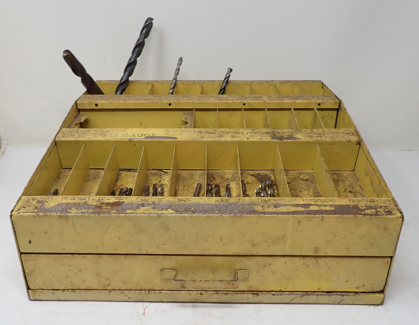 Vintage Drill Bit Case / Cabinet (1 of 4)