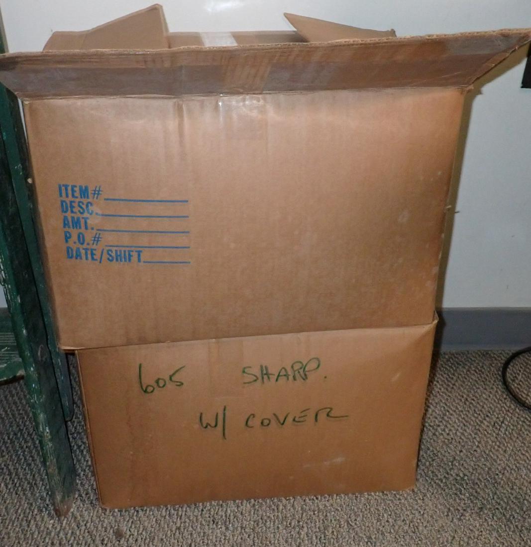 2 Cases of Pencil Sharpeners: One box is full and one is over 3/4 full.