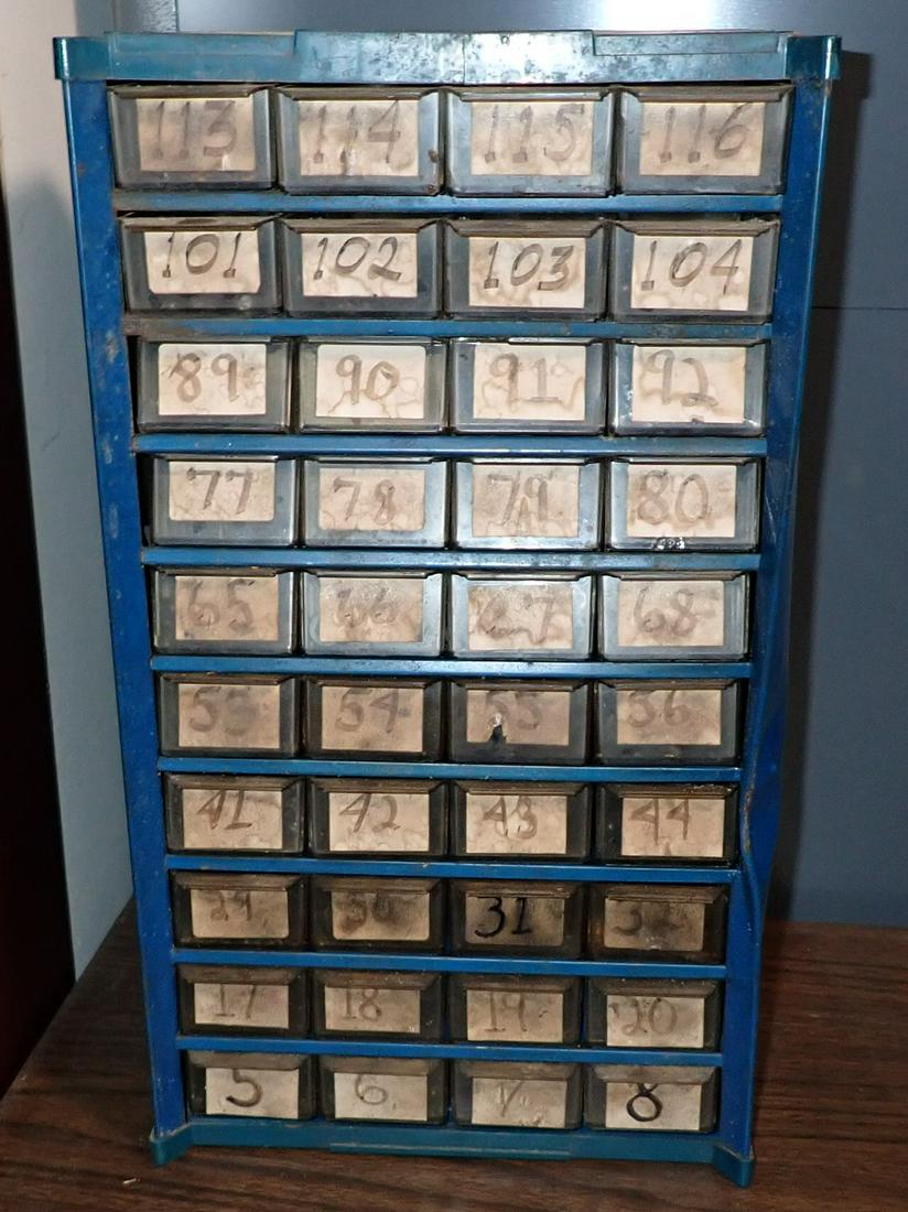Parts Cabinet w/ Misc Hardware (1 of 4)