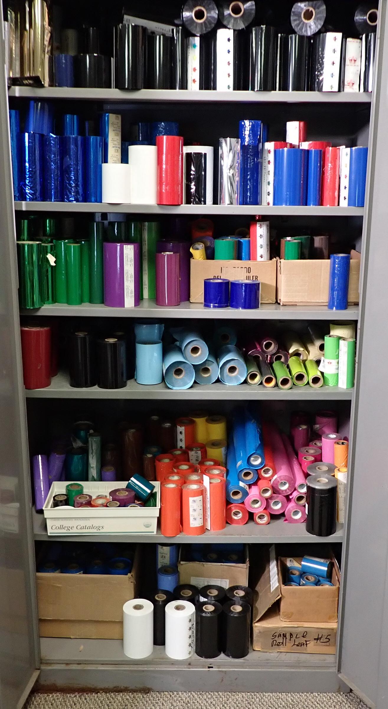 Hot Stamping Machine Foils (1 of 6)