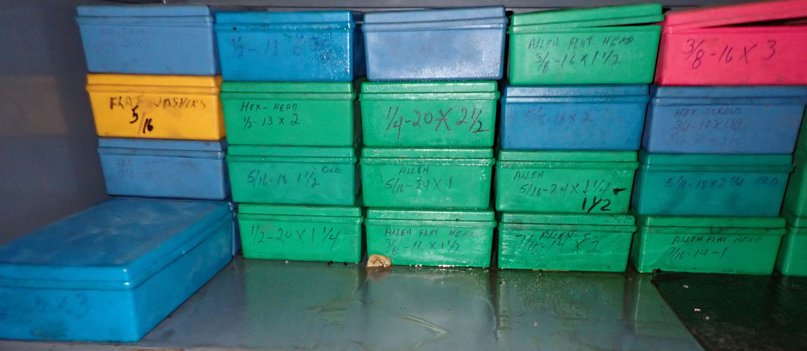 Boxes of Allen Cap Screws & Misc Hardware (1 of 5)