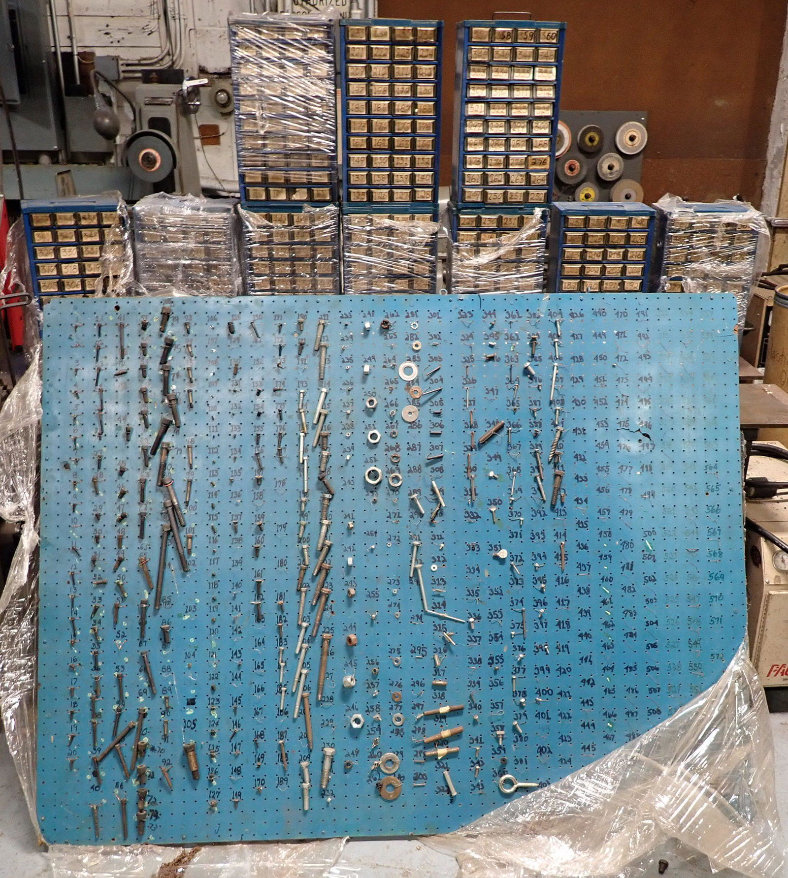 10 Parts Cabinets & Display Board (1 of 7)