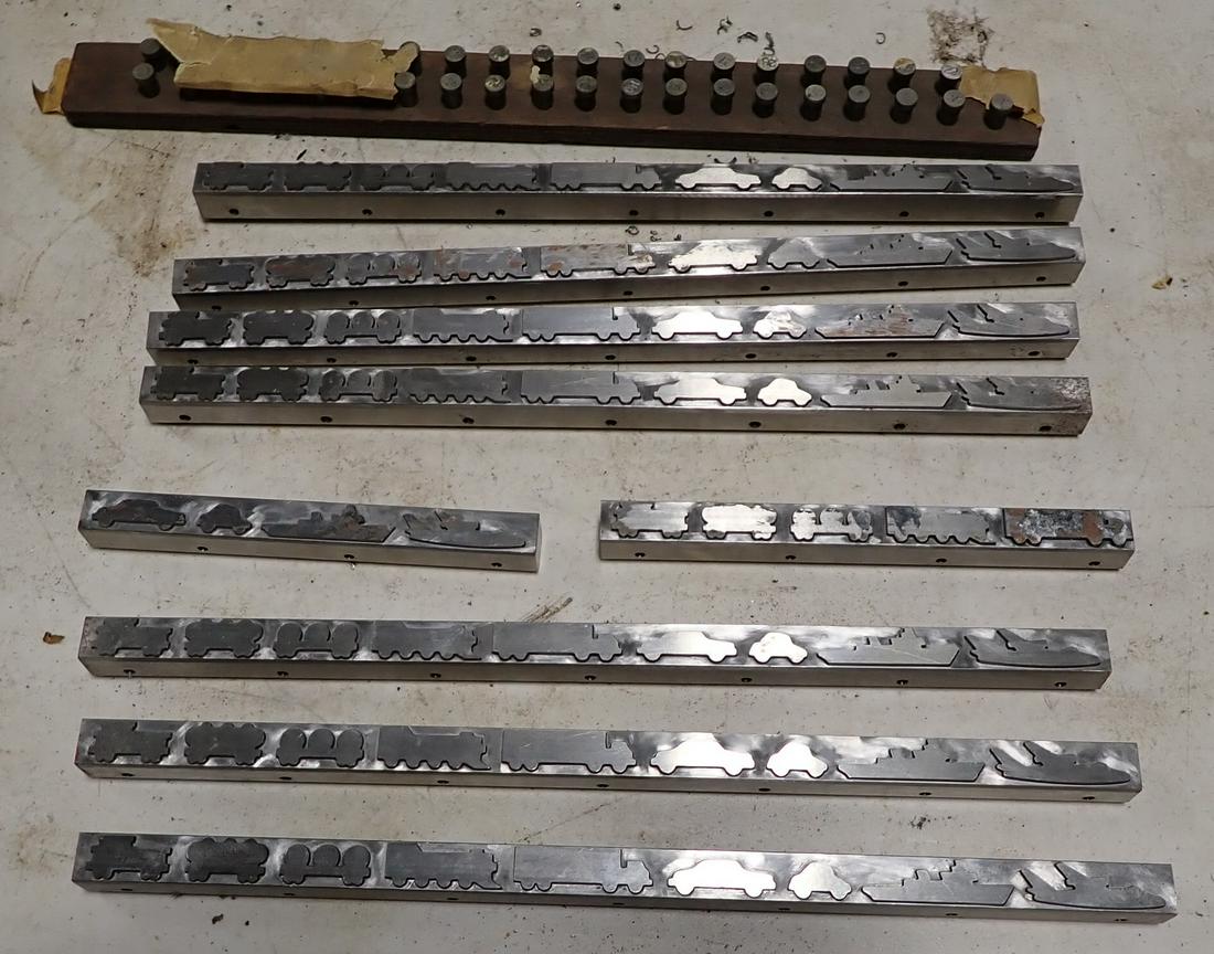 Foil Stamping Machine Stamps (1 of 5)