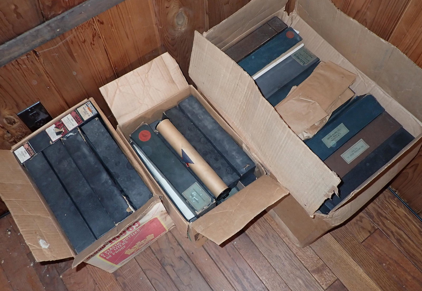 3 Boxes of Player Piano Rolls: NO SHIPPING !