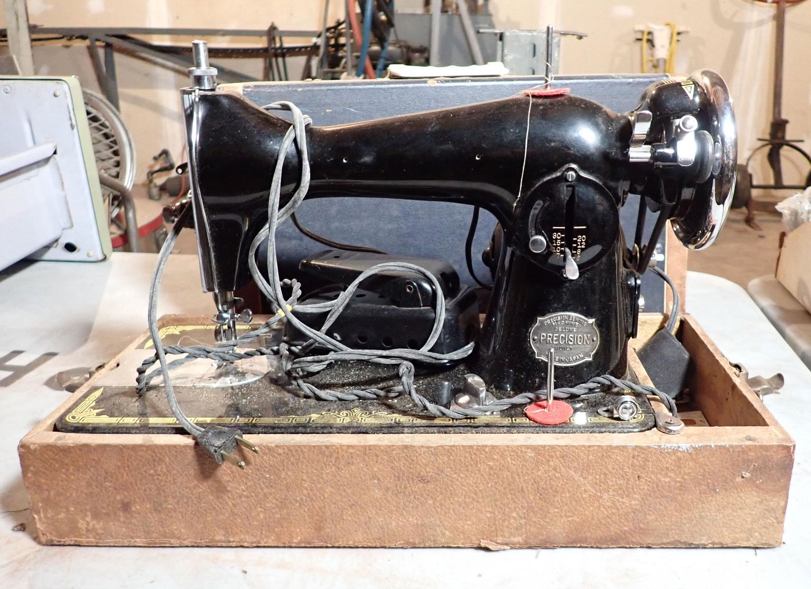Vintage Precision Sewing Machine (1 of 8)