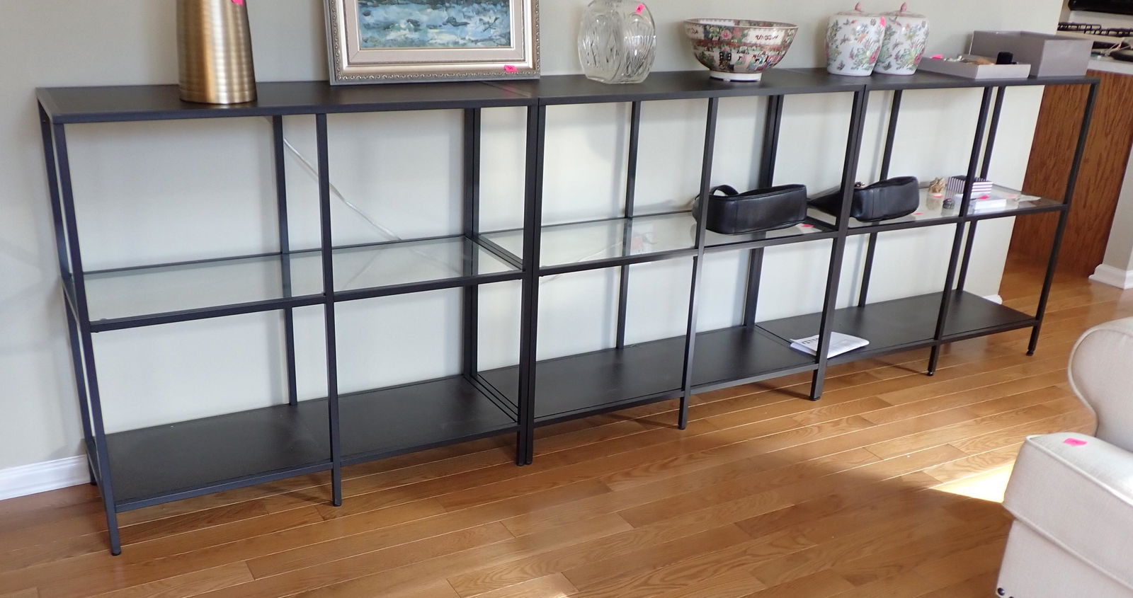 3 Ikea Vittsjo Shelving Units (1 of 3)