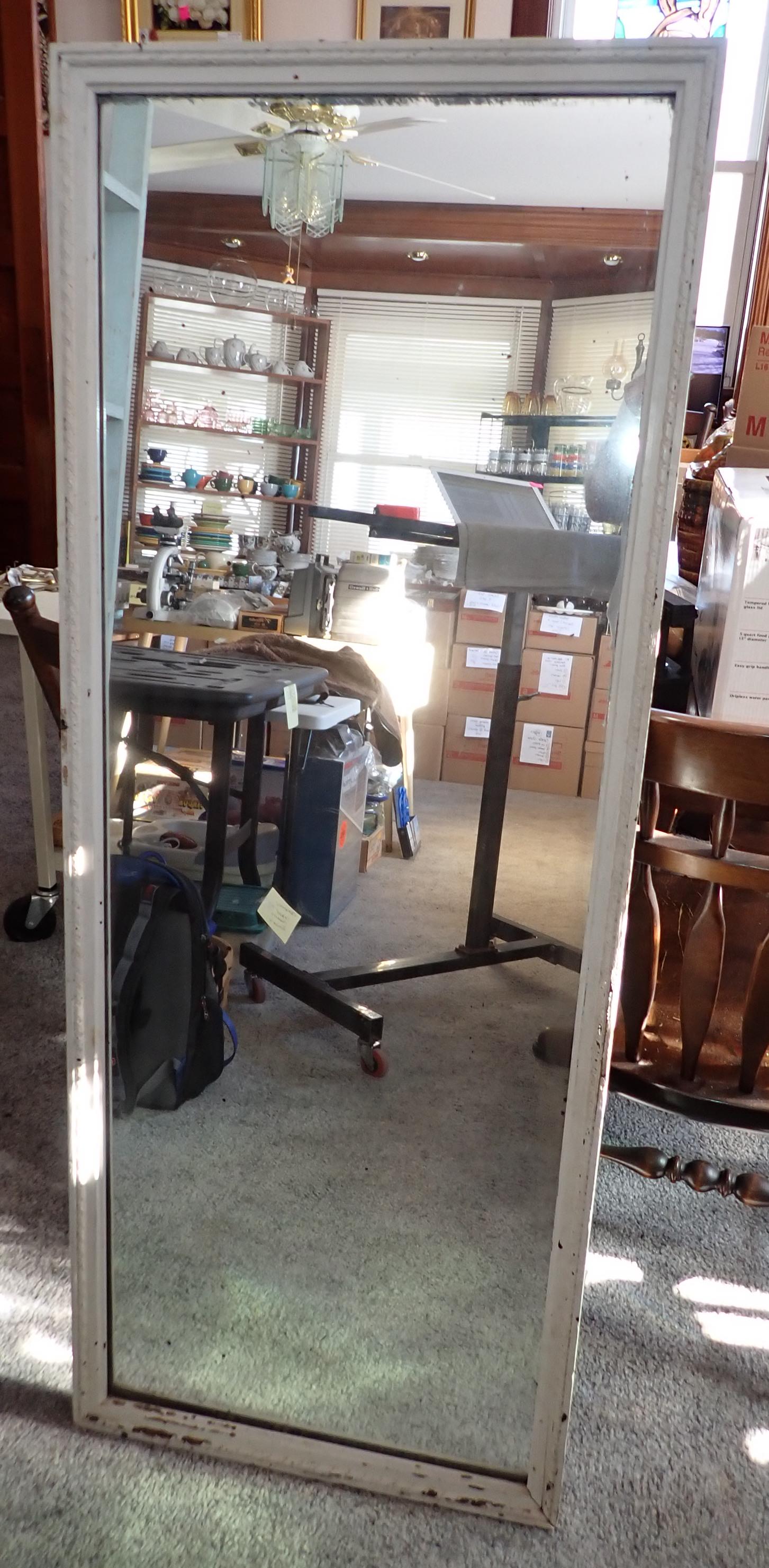 Mirror in Painted Wood Frame (1 of 3)