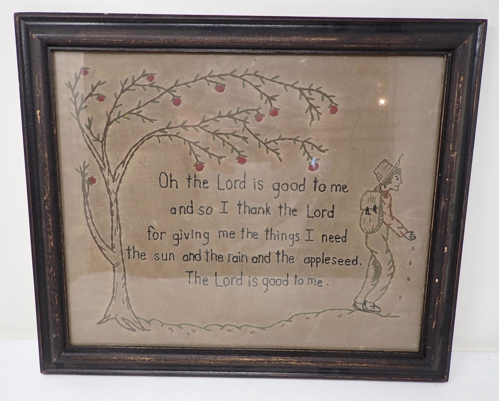 Sampler: Apprx 13 3/4" x 16 1/2"