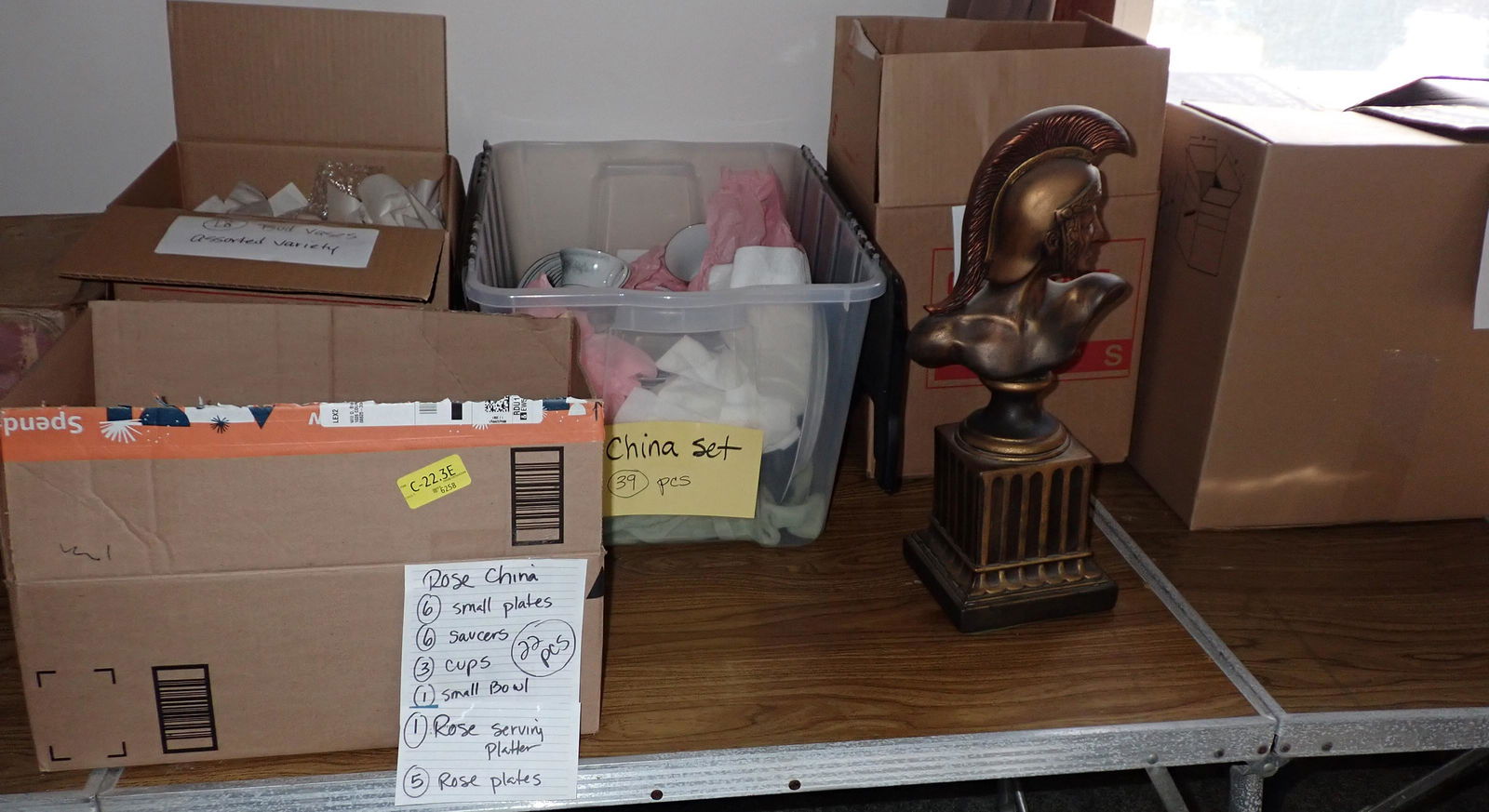 Rose China Punch Bowls Vases & Misc (1 of 14)