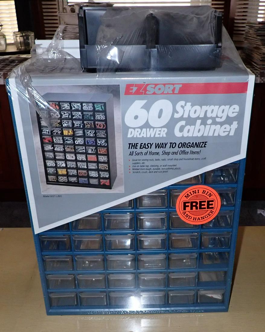 EZ Sort 60 Drawer Storage Cabinet (1 of 1)