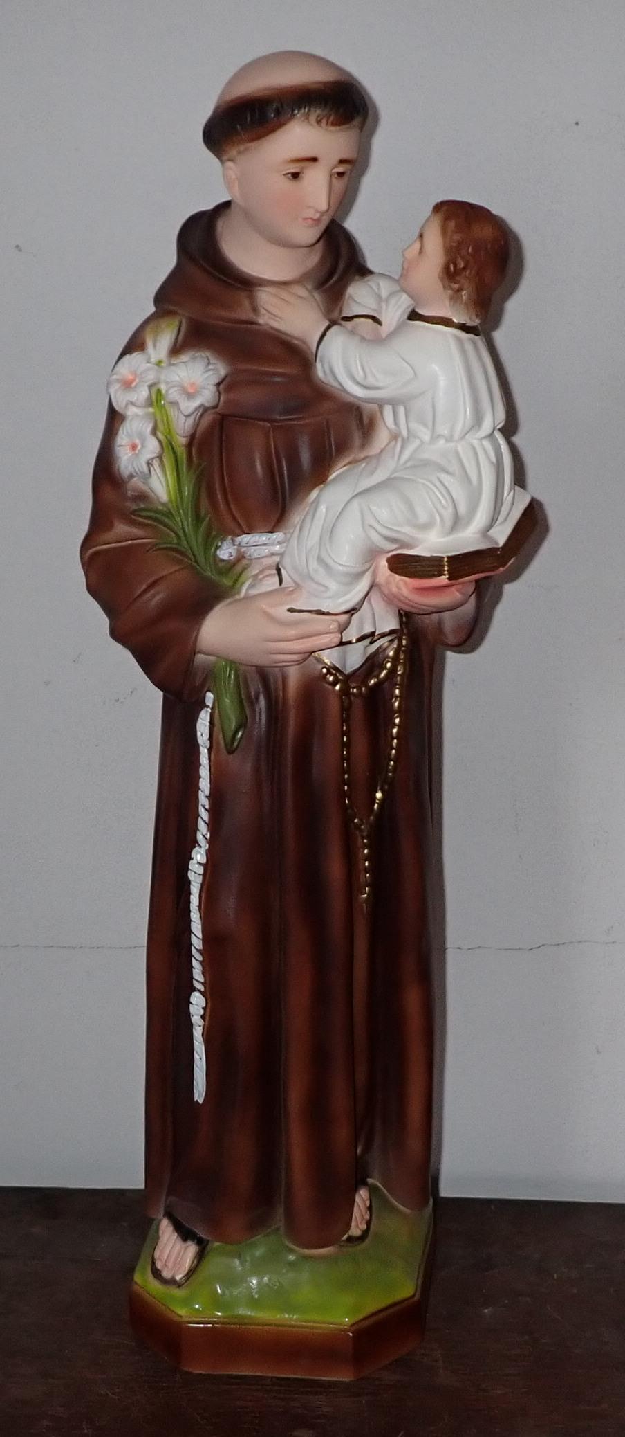 Chalkware Religious Statue (1 of 1)