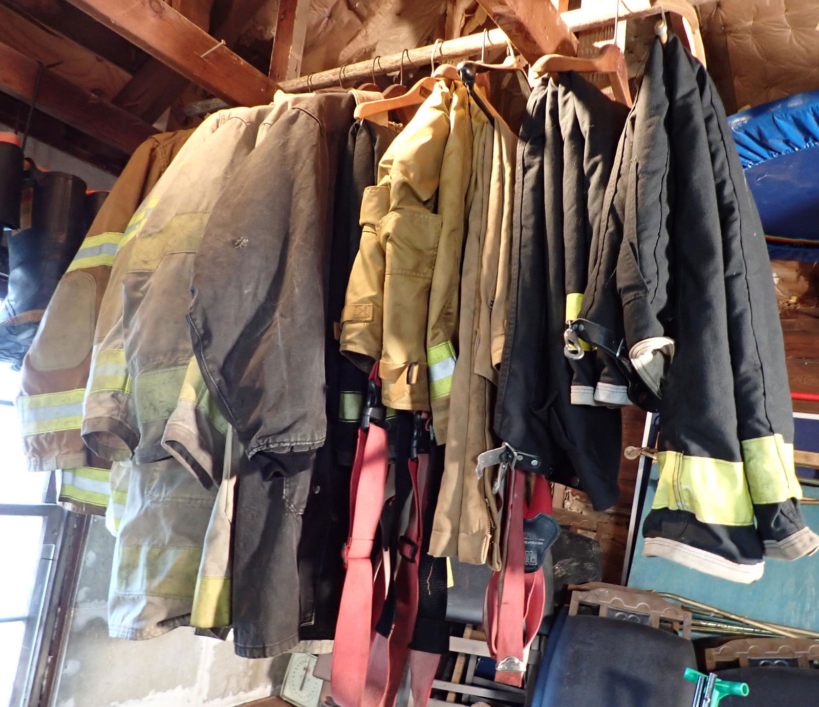 Kingwood Fire Dept Suit and Boots (1 of 6)