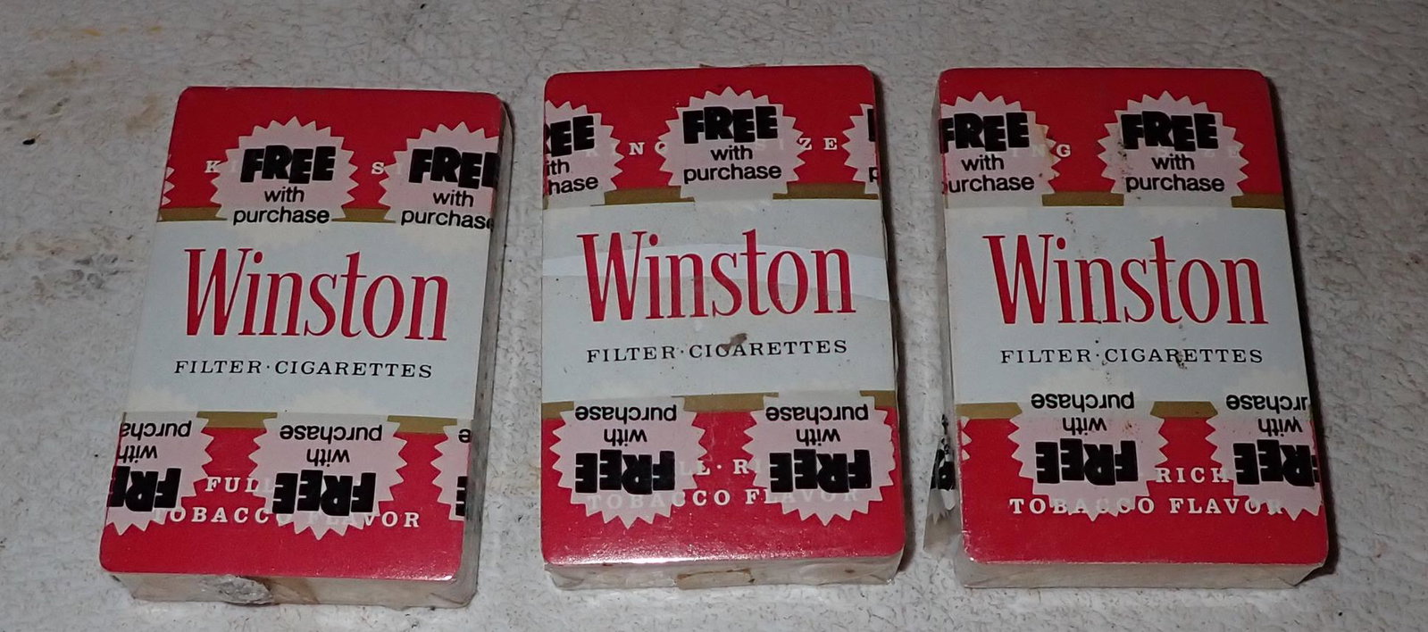 Winston Cigarettes Playing Cards: Still Sealed