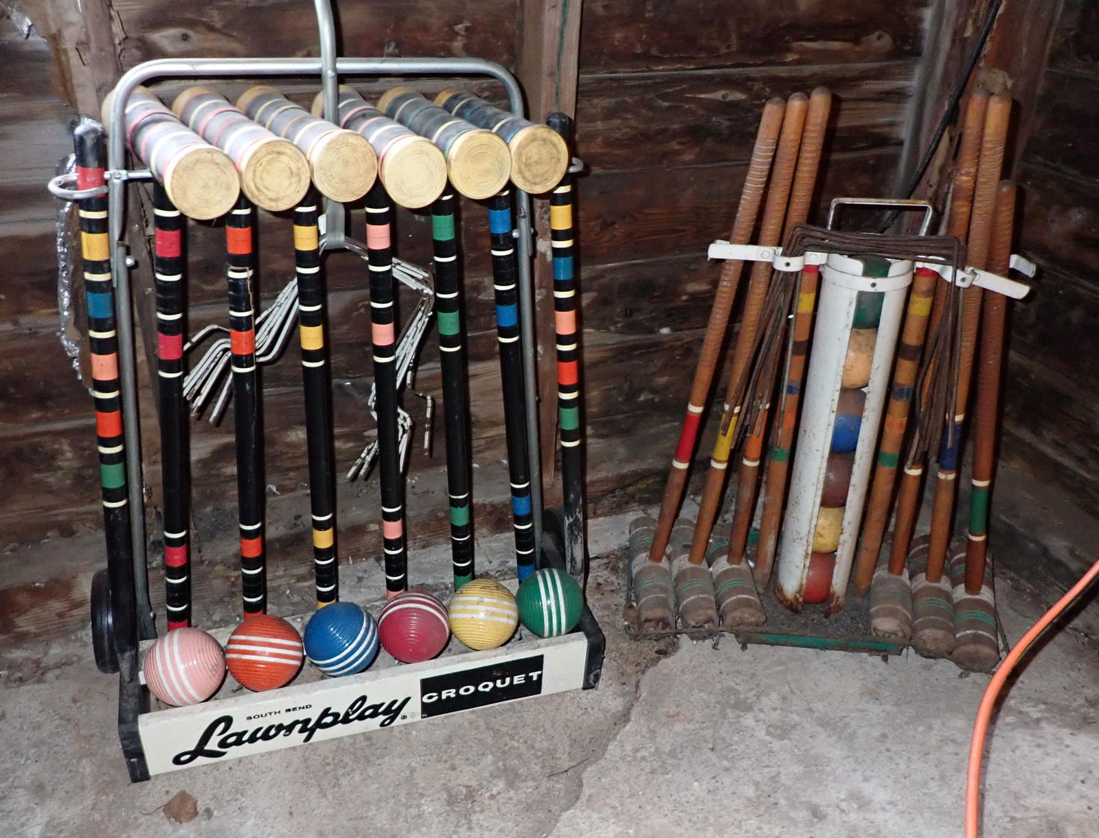 2 Vintage Croquet Sets (1 of 4)