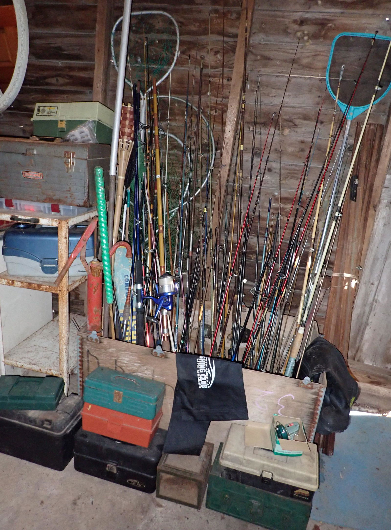 Fishing Poles & Tackle Boxes (1 of 9)