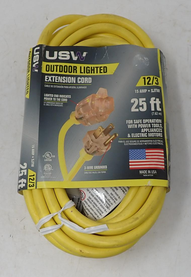 25' Outdoor Lighted Extension Cord (1 of 1)
