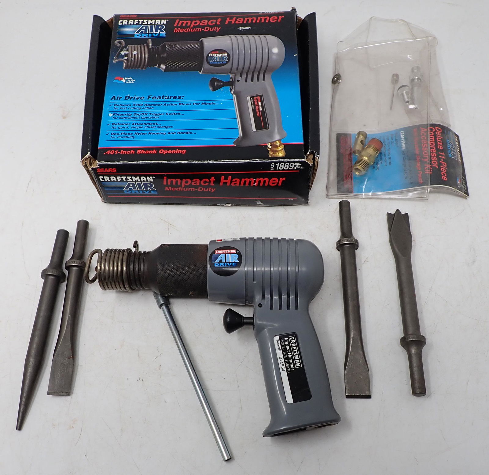 Craftsman Impact Hammer & Chisels (1 of 2)