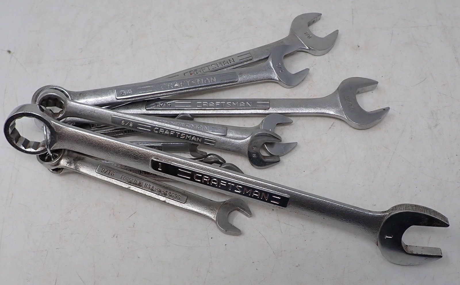 Craftsmans Combination Wrenches: Largest is 1"