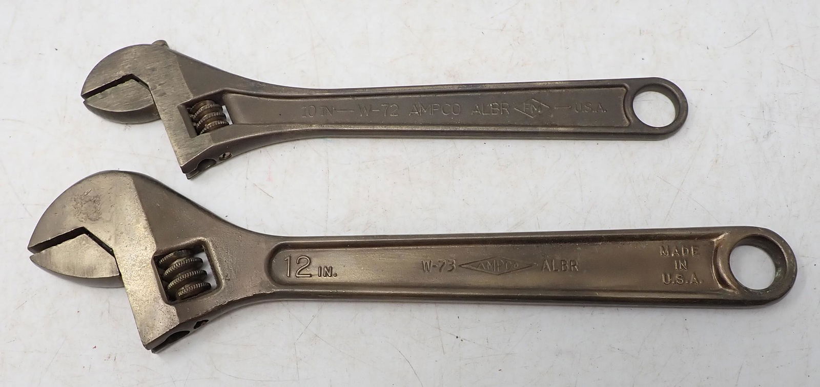 Ampco 10" & 12" Brass Adjustable Pliers (1 of 2)