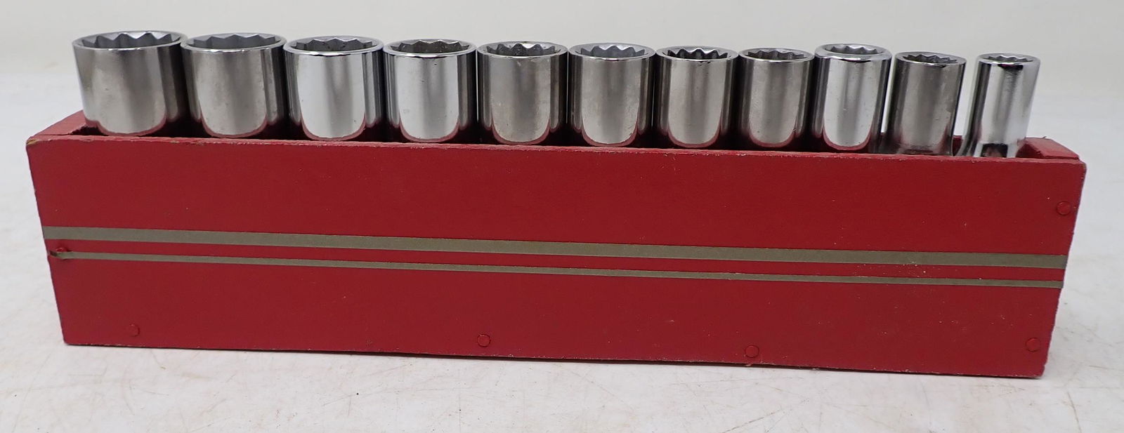 Craftsman Metric 3/8" Drive Sockets: Largest is 19mm and smallest is 9mm