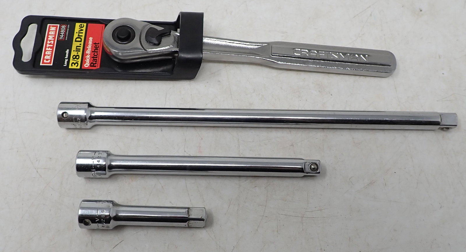 Craftsman 3/8" Drive Rachet and Extensions (1 of 1)