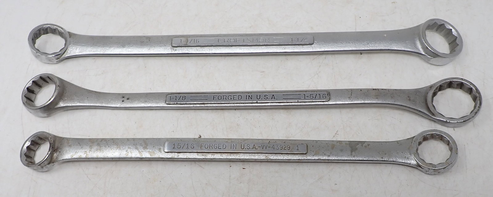 3 Craftsman Combination Wrenches (1 of 2)