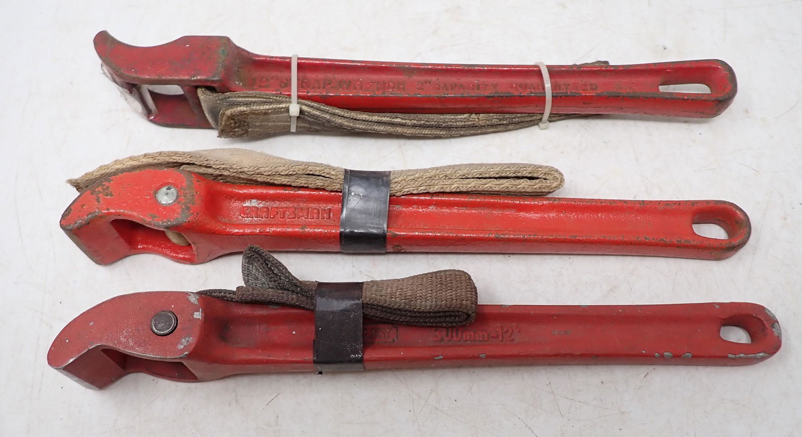 Craftsman Stanley Erie Tool Strap Wrenches (1 of 1)