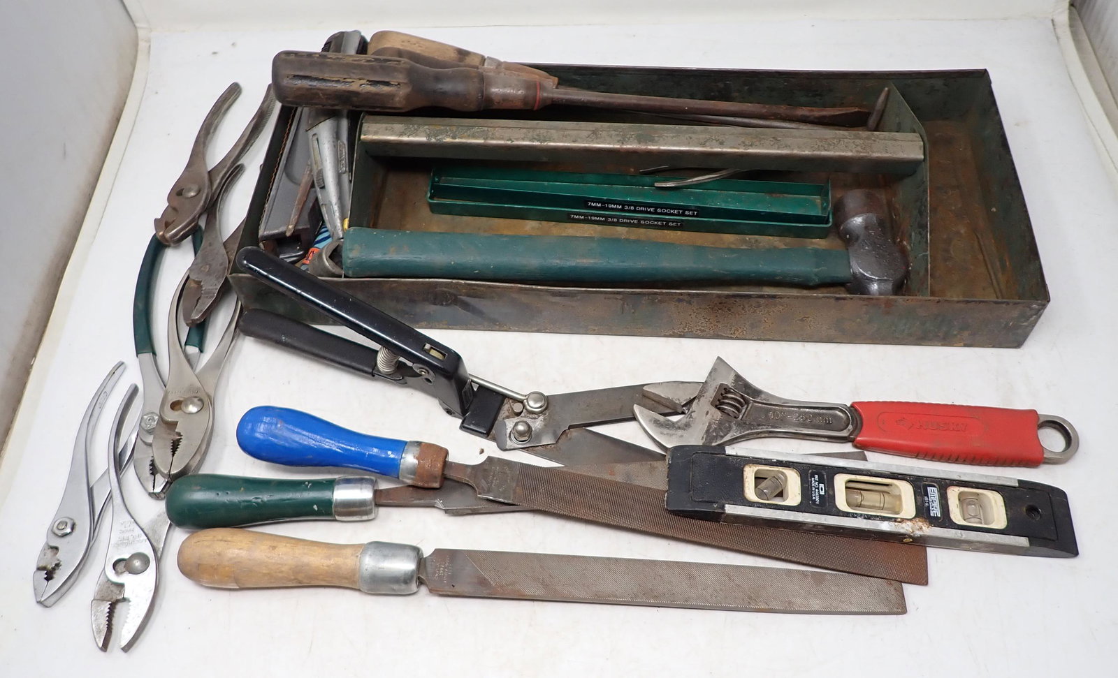 Pliers Files Tool Tray & Misc (1 of 3)