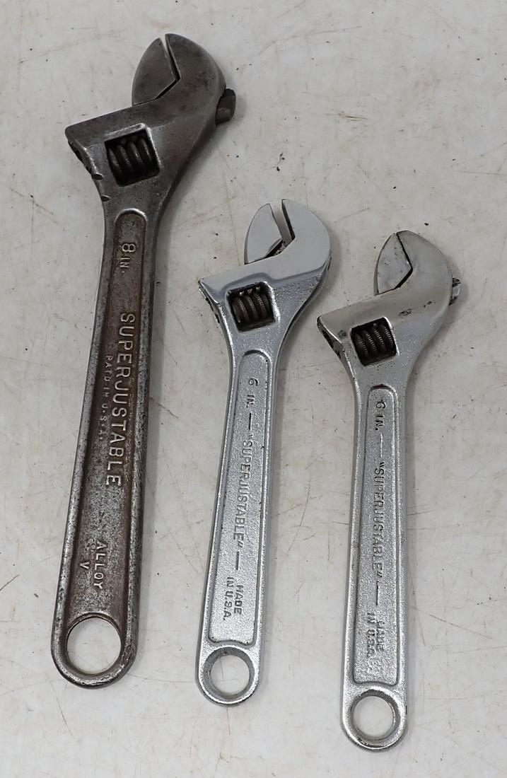 Williams 6 & 8 inch Adjustable Wrenches (1 of 2)