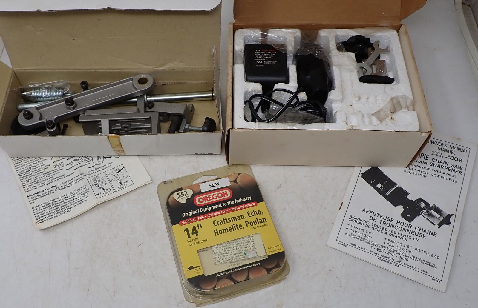 Wen Chainsaw Sharpener Anti Kick Back Device (1 of 4)