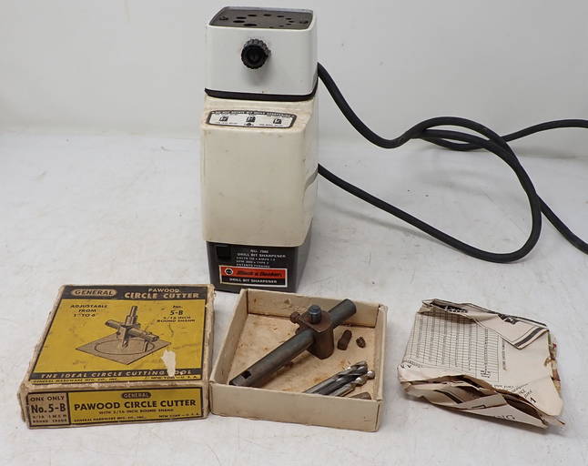 Black & Decker Drill Bit Sharpener General Circle (0375) on Feb 13, 2022 M.J. Stasak Jr