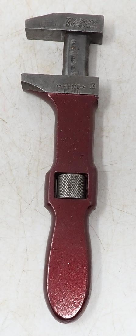 Vintage Billings Pierce Arrow Adjustable Wrench (1 of 3)