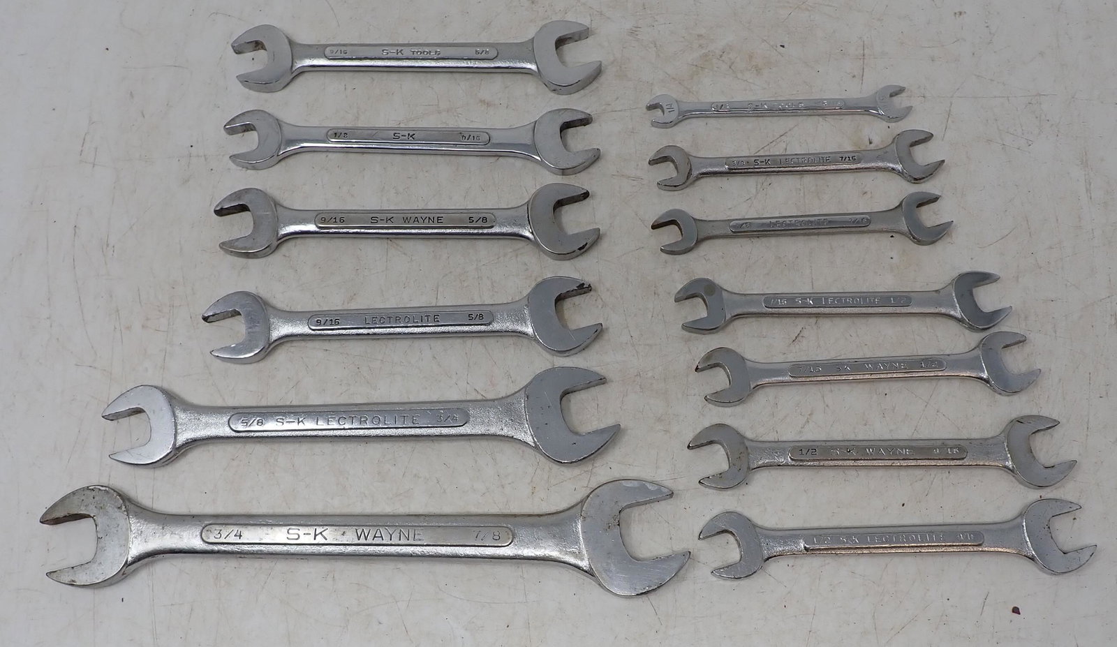 S-K Open End Wrenches (1 of 4)