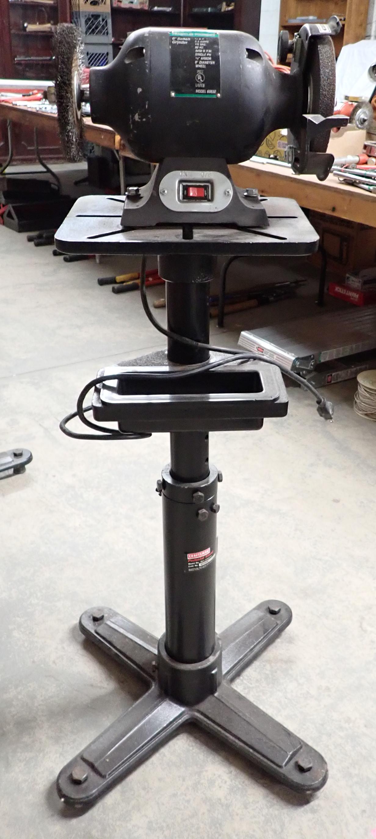 Franklin Foundry 6" Bench Grinder w/ Stand (1 of 2)