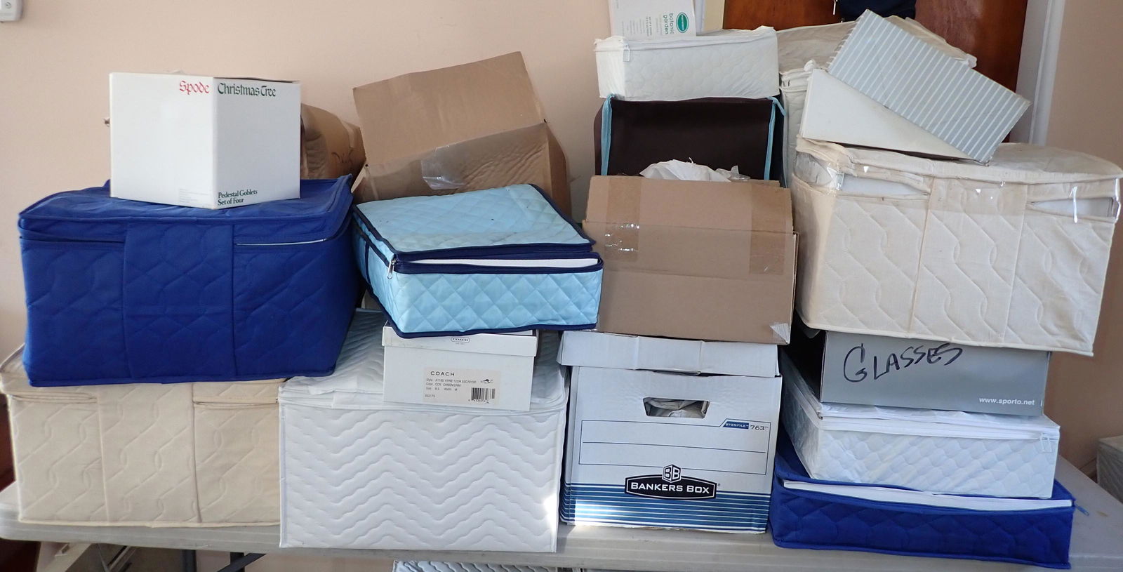 Large Lot of Glasses Mugs Plates Dinnerware (1 of 10)