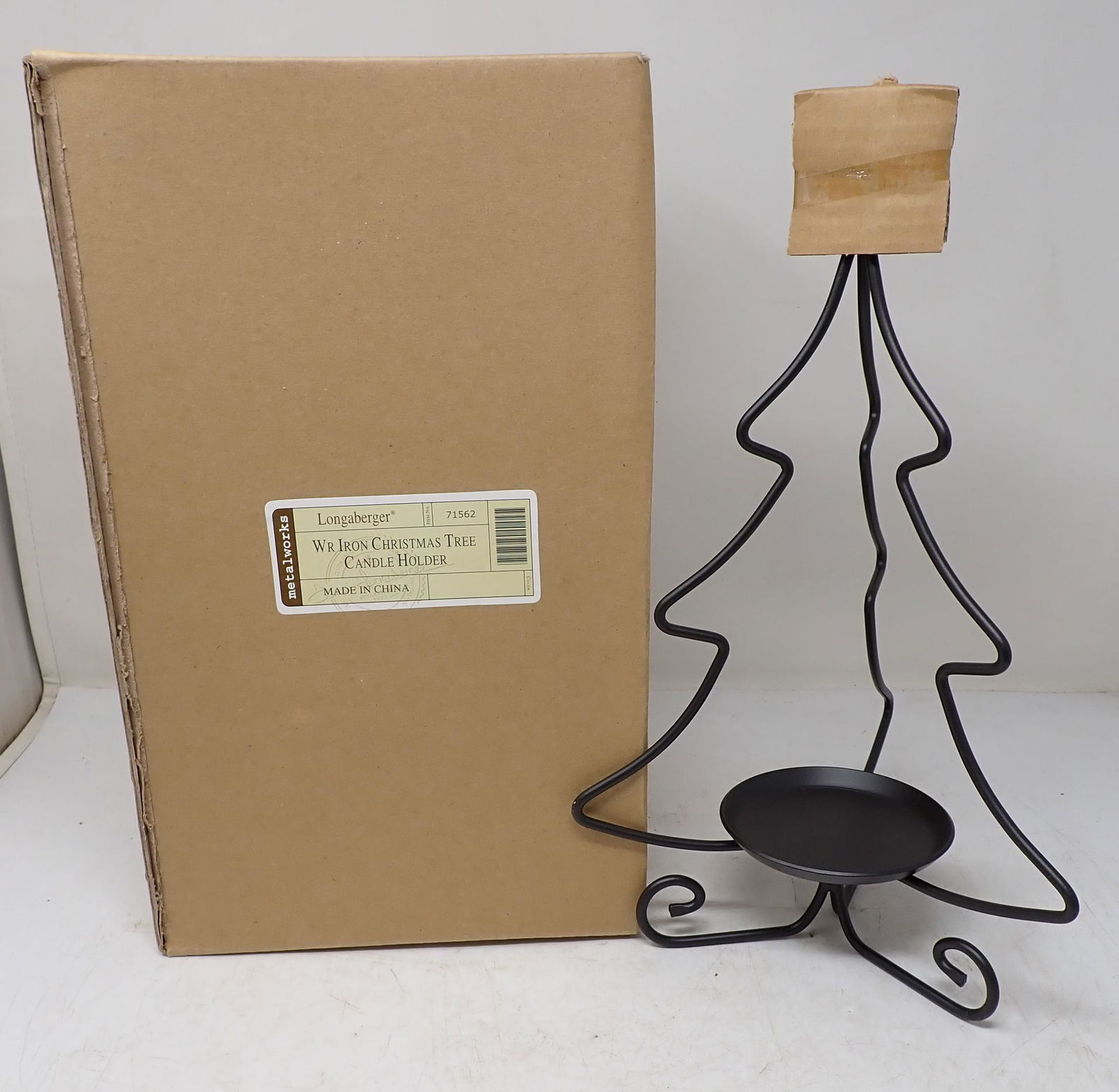 Longaberger WR Christmas Tree Candle Holder (1 of 1)