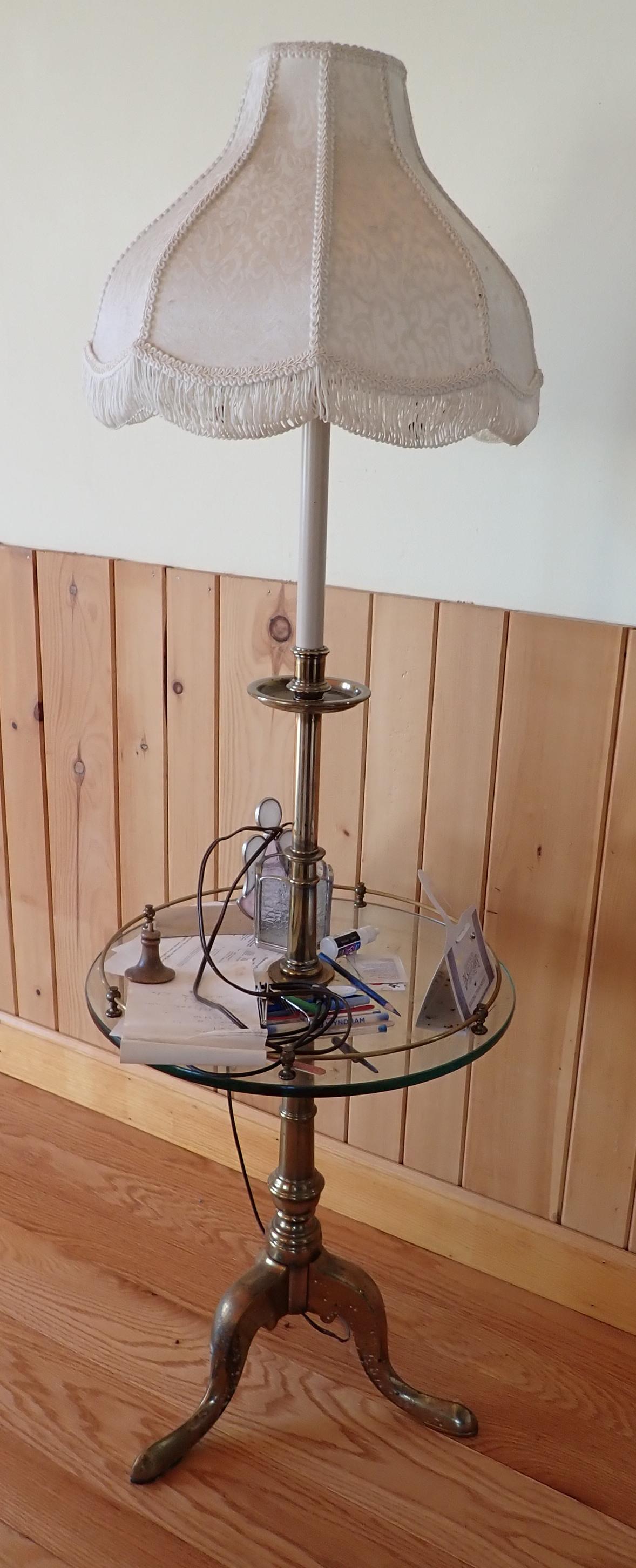 Brass Stiffel Floor Lamp (1 of 3)