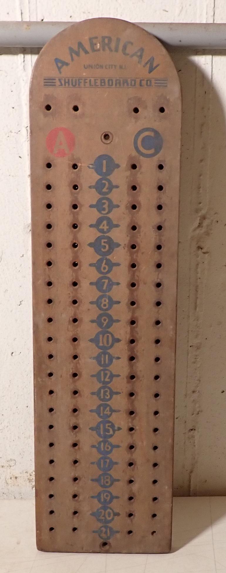 American Shuffleboard Scoreboard (1 of 4)