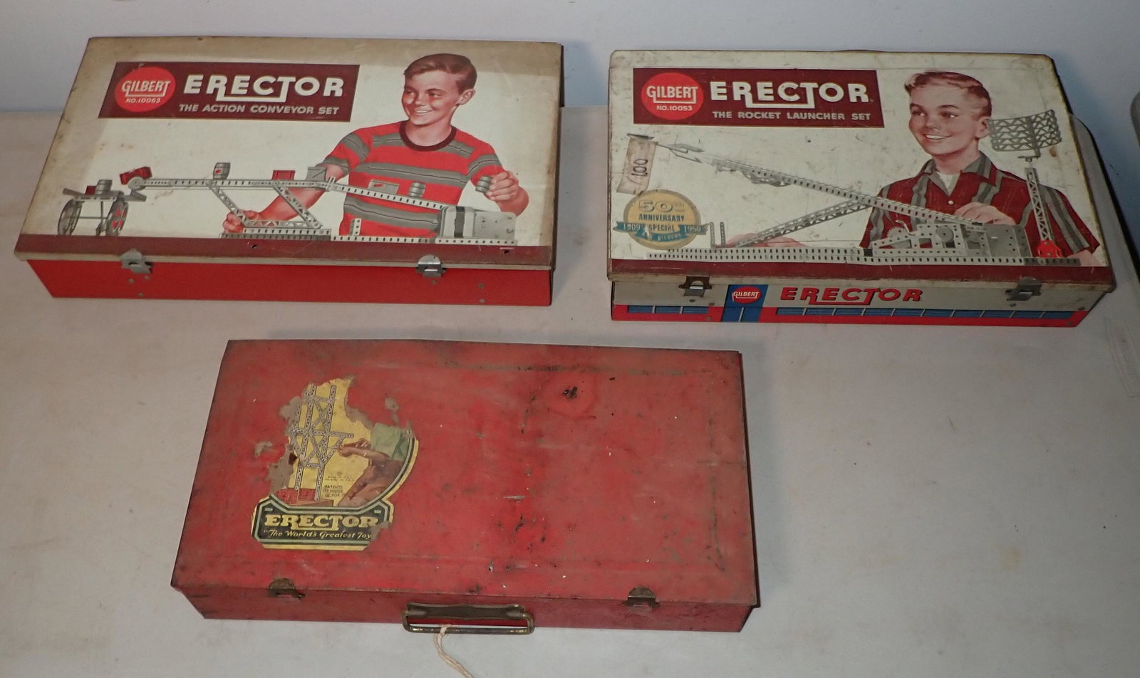 3 Gilbert Erector Sets (1 of 4)