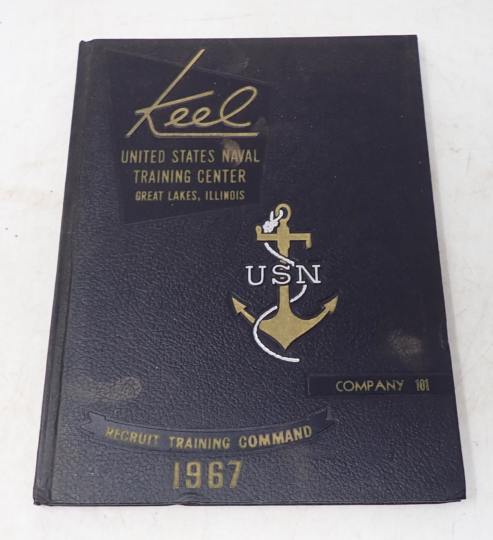 1967 Keel US Naval Training Center Book (1 of 1)